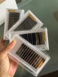 Individual Eyelash Extension , 0.05 C curl, 12row/tray , volume lashes