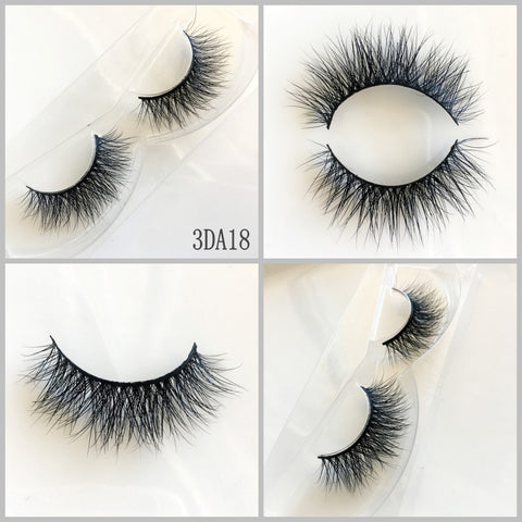 3D MINK EYELASHES 3DA18X