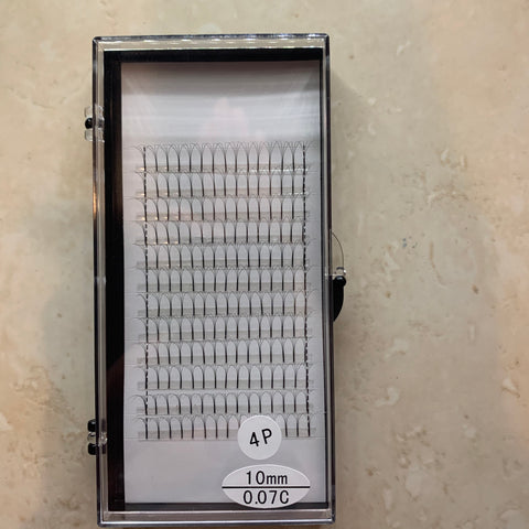 4D Eyelashes Extension , 0.07 C curl