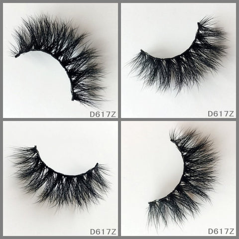 3D MINK EYELASHES D617