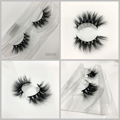 3D MINK EYELASHES 3D618X