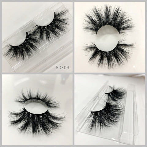 3D MINK EYELASHES 100pair/lot Free Shipping Mixed Different Styles