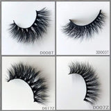 3D MINK EYELASHES 50pair/lot Free Shipping Mixed Different Styles