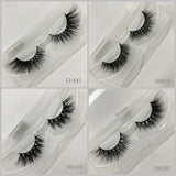 3D MINK EYELASHES 50pair/lot Free Shipping Mixed Different Styles