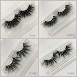 3D MINK EYELASHES 100pair/lot Free Shipping Mixed Different Styles