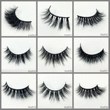 Mink Lashes ,100pair/lot Free Shipping Mixed Different Styles