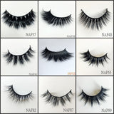 Mink Lashes ,100pair/lot Free Shipping Mixed Different Styles