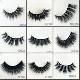 mink lashes 60pairs/lot Free Shipping Mixed Different Styles