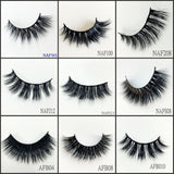 Mink Lashes ,100pair/lot Free Shipping Mixed Different Styles