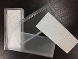 80boxes/lot,   just plastic box with slivery/pink/golden paper, rectangle or circle plastic
