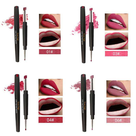 2 in 1 Lip gloss and lip liner