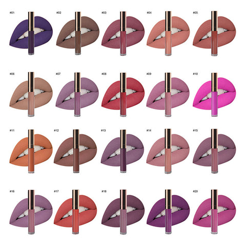 Matt color liquid lip