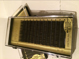 Individual Eyelash Extension , 0.15 C curl,12row/tray