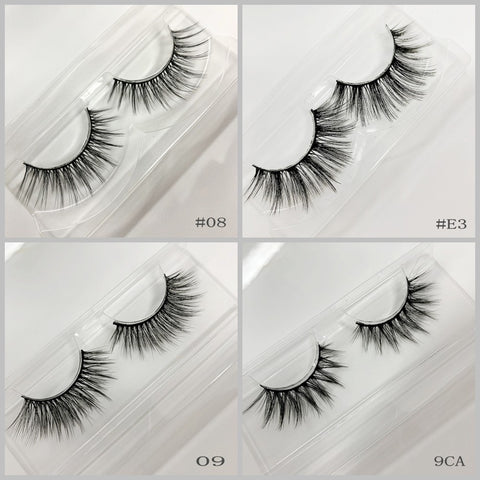 Faux Mink Eyelash Style #9 5pairs/$10