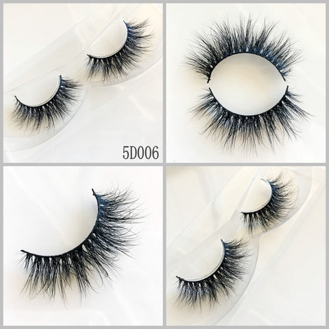 3D MINK EYELASHES 5D006