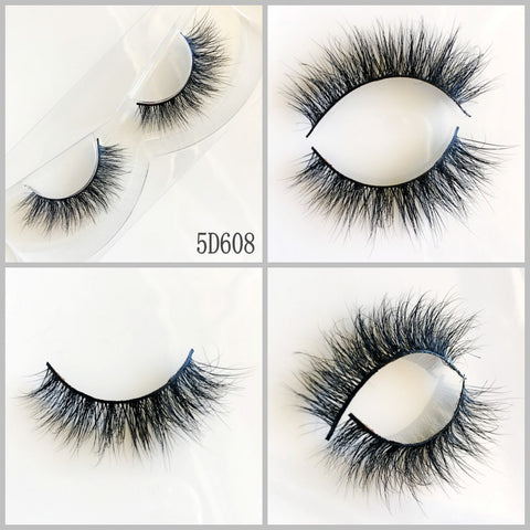 3D MINK EYELASHES 5D608