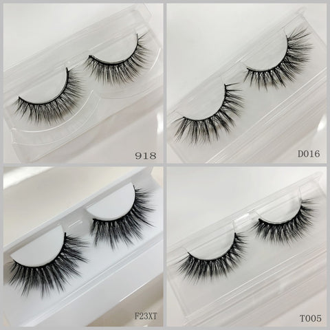 Faux Mink Eyelash Style #12 5pairs/$10