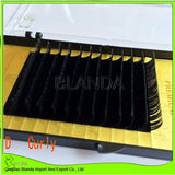 Individual Eyelash Extension , 0.20 D curl, mix length from 11mm to 17mm, 16rows/box