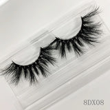 25mm 8D MINK EYELASHES 8DX08