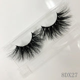 25mm 8D MINK EYELASHES 8DX27