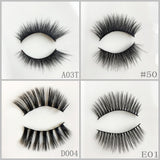 Faux Mink Eyelash 200pair/lot Free Shipping Mixed Different Styles