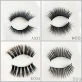 Faux Mink Eyelash 1000pair/lot Free Shipping Mixed Different Styles