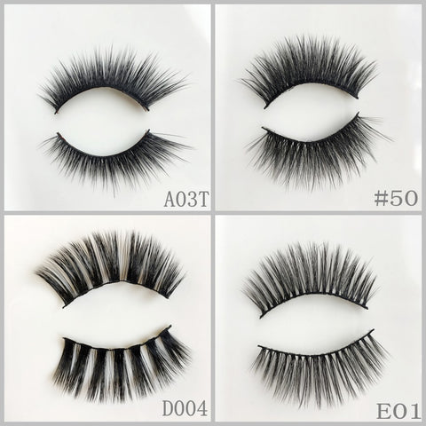 Faux Mink Eyelash Style #4 5pairs/$10