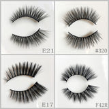 Faux Mink Eyelash 50pair/lot Free Shipping Mixed Different Styles