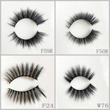 Faux Mink Eyelash 1000pair/lot Free Shipping Mixed Different Styles