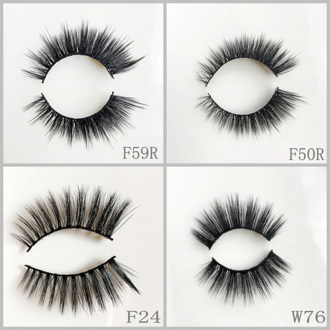 Faux Mink Eyelash Style #5 5pairs/$10