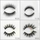 Faux Mink Eyelash 1000pair/lot Free Shipping Mixed Different Styles