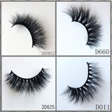 3D MINK EYELASHES 100pair/lot Free Shipping Mixed Different Styles