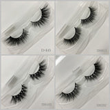 3D MINK EYELASHES 40pair/lot Free Shipping Mixed Different Styles