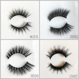 Faux Mink Eyelash 1000pair/lot Free Shipping Mixed Different Styles