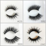 Faux Mink Eyelash 300pair/lot Free Shipping Mixed Different Styles