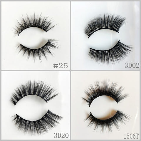 Faux Mink Eyelash Style #2 5pairs/$10