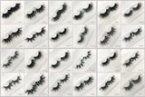 3D MINK EYELASHES 1000pair/lot Free Shipping Mixed Different Styles