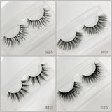 Faux Mink Eyelash 1000pair/lot Free Shipping Mixed Different Styles