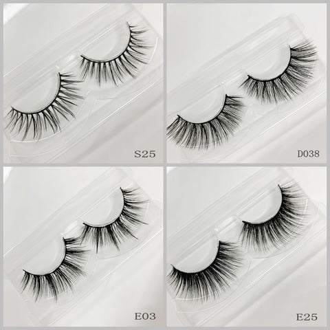 Faux Mink Eyelash Style #16 5pairs/$10