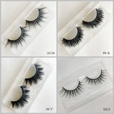 Faux Mink Eyelash 200pair/lot Free Shipping Mixed Different Styles