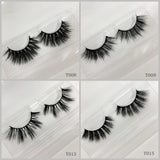 Faux Mink Eyelash 1000pair/lot Free Shipping Mixed Different Styles