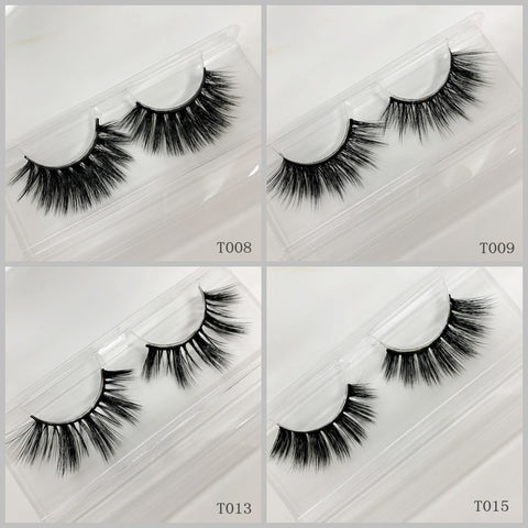 Faux Mink Eyelash Style #13 5pairs/$10