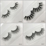 Faux Mink Eyelash 20pair/lot Free Shipping Mixed Different Styles