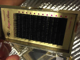 Individual Natural Mink Eyelash Extension , 100% real mink  D curl